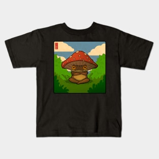 grumpy toadstool toad Kids T-Shirt